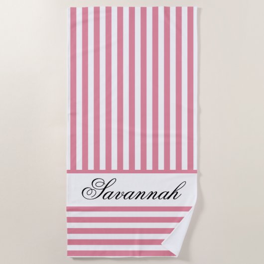 Bachelorette,Bridesmaid gift,wedding, Beach Towel ビーチタオル (正面)