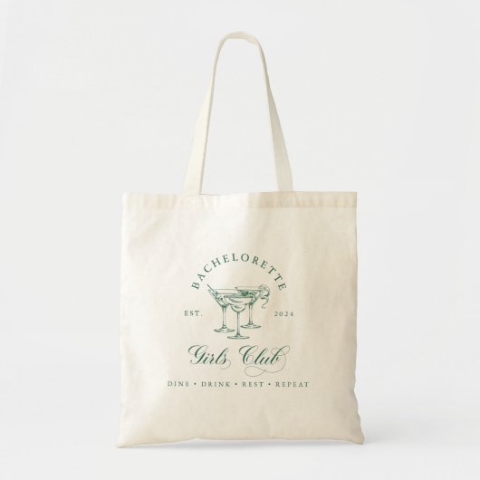 Bachelorette Girl's Club Tote Bag トートバッグ (正面)