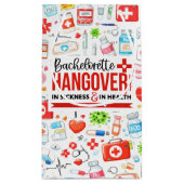 Bachelorette Hangover Kit Gift Bag スモールペーパーバッグ (裏面)