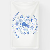 Bachelorette Last Splash Banner 横断幕 (縦)