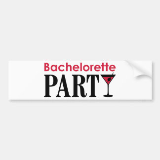 Bachelorette Party バンパーステッカー