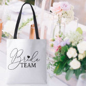 Bachelorette party  bag bride team トートバッグ