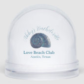 Bachelorette party beach club blue sea shell name  (正面)