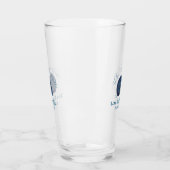 Bachelorette party beach club blue sea shell name  タンブラーグラス (左)