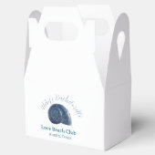 Bachelorette party beach club blue sea shell name  フェイバーボックス (オープン)