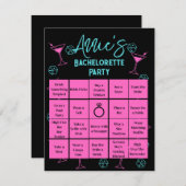 Bachelorette Party Bingo Las Vegas エンクロージャーカード (正面/裏面)
