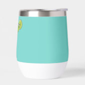 Bachelorette party gifts, Monogrammed tumblers (左面)