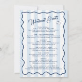 Bachelorette Party Itinerary Bach Weekend Casino 招待状 (裏面)