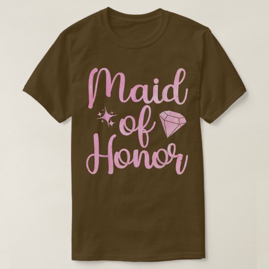 Bachelorette Party Maid Of Honor Bride Party Women Tシャツ (デザイン正面)