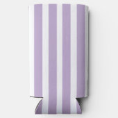 Bachelorette Party Retro Modern LightPurple Classy スリム缶クーラー (裏面)