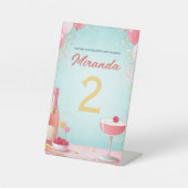 Bachelorette Party Table Number Sign 台座サイン (正面)