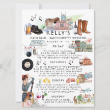 Bachelorette Weekend Itinerary | ナッシュビル