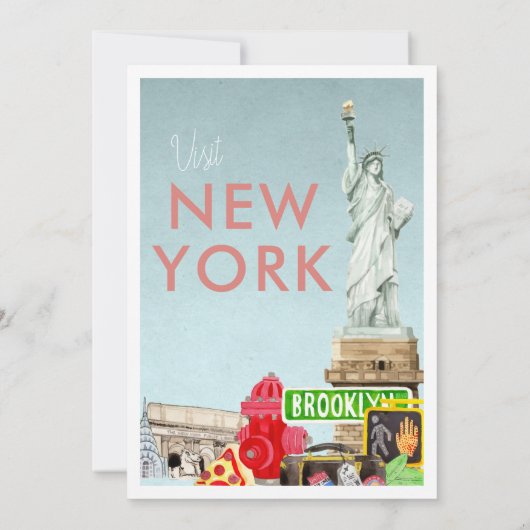 Bachelorette Weekend Itinerary | New York City 招待状 (裏面)