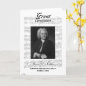 BachGreetingsカード カード (黄色い花)