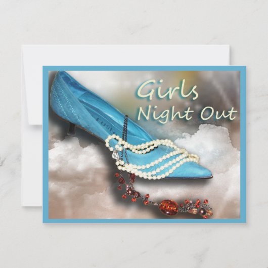 Bachloretteのパーティの招待状 招待状 (正面)