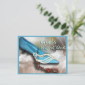 Bachloretteのパーティの招待状 招待状 (スタンド正面)