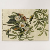 Bachman's Warbler、Audubon's Birds of America ジグソーパズル (横)