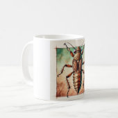 Bacillus 071124IREF249 - Watercolor コーヒーマグカップ (正面左)