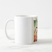 Bacillus 071124IREF249 - Watercolor コーヒーマグカップ (左)