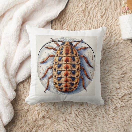 Bacillus Insect 130724IREF123 - Watercolor クッション (ブランケット)