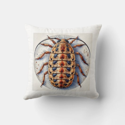 Bacillus Insect 130724IREF123 - Watercolor クッション (裏面)