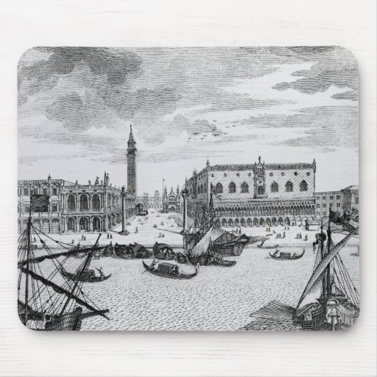 Bacinoからの広場サンMarco、ベニスの眺め マウスパッド (正面)