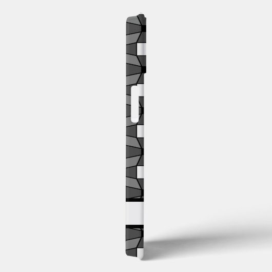 BackとWhite Wave Optical Illusionパターン名 Case-Mate iPhoneケース (裏面 / 右)