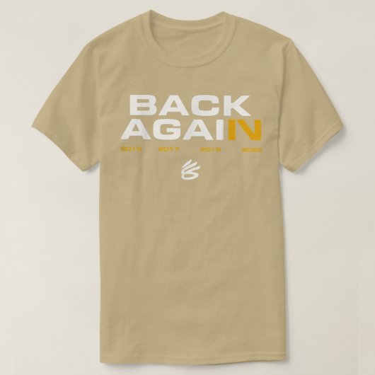 Back Again  Tシャツ (デザイン正面)