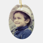 Back Christmas Santa Owl Kids/ベビー/ボーイズ セラミックオーナメント (裏面)