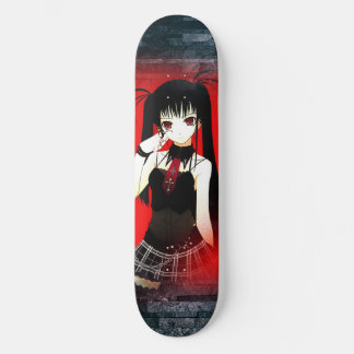 Back color anime girl skateboard スケートボード