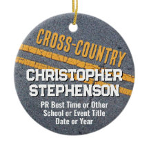 Back Cross Country Runner XC Team Schoolの写真