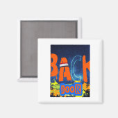 “back Door Chemistry”デザインシフォントップス マグネット (正面/裏面)