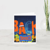 “back Door Chemistry” Design Chiffon Top  カード (正面)