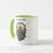Back from the War Soldier Double Exposure Coffee M マグカップ (正面左)