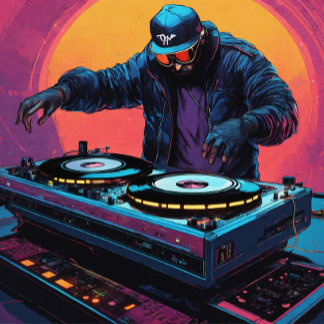 Back & Front DJの機器Mens衣服Tシャツ Tシャツ