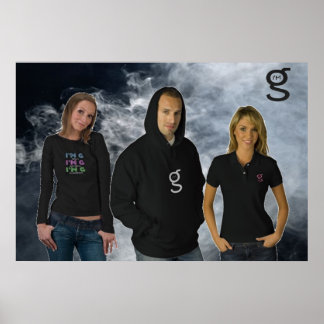 Back in Black - I'm G Clothingのポスター ポスター