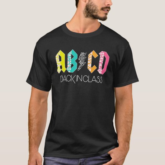 Back In Class Leopard新学期1 Tシャツ (正面)