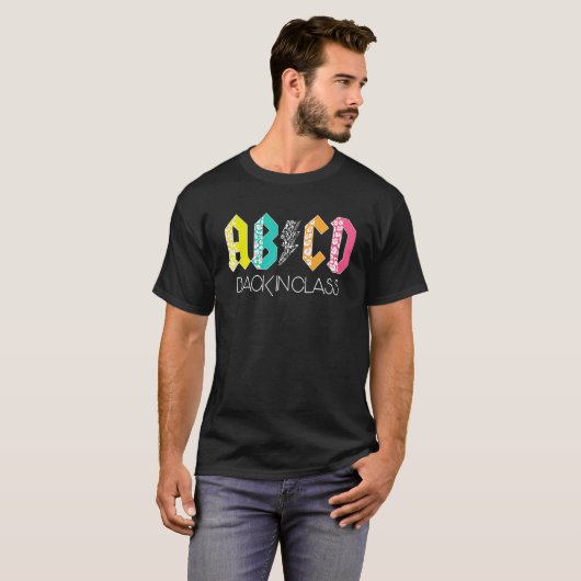 Back In Class Leopard新学期1 Tシャツ (正面フル)