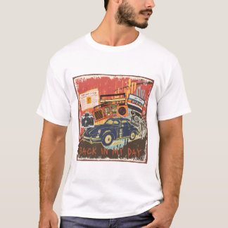 Back In My Day Retro Nostalgia T-Shirt Tシャツ