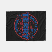 Back It Up Terry Put It Reverse 4Th Of July Fir フリースブランケット (正面(横))