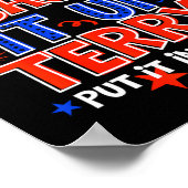 Back It Up Terry Put It Reverse 4Th Of July Fir ポスター (角)
