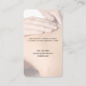 Back Massage | Health Spa 予約カード (裏面)