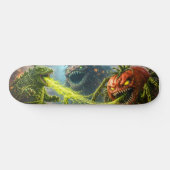 Back of the Colossus mutant veggie pro skateboard  スケートボード (横)