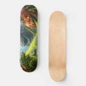 Back of the Colossus mutant veggie pro skateboard  スケートボード (正面)