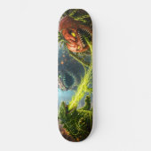 Back of the Colossus mutant veggie pro skateboard  スケートボード (正面)