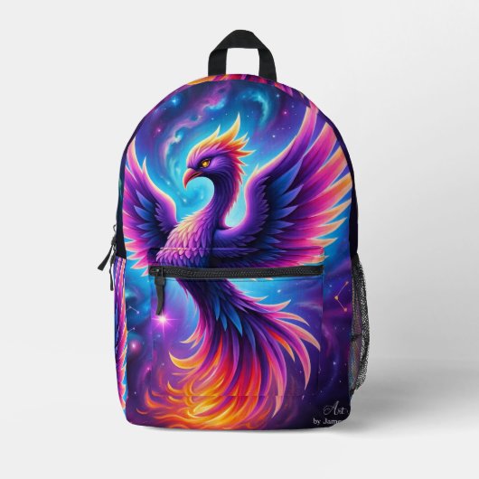 back pack プリントバックパック (正面)