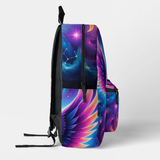 back pack プリントバックパック (左)