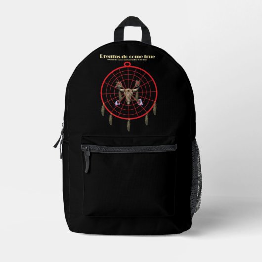 Back Pack By James Michael Miller 3/13/2024 プリントバックパック (正面)