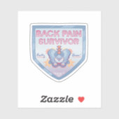 Back Pain Survivor Sticker シール (シート)