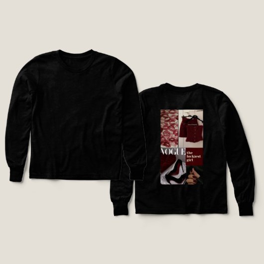 BACK PRINTED HOODIE (デザイン 正面＆背面)